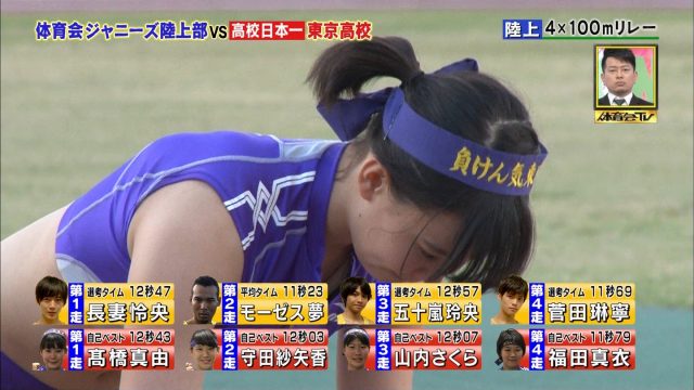 女子陸上選手の素人エロ画像-112